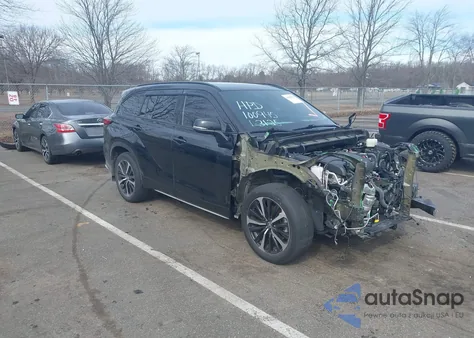 2021 Toyota Highlander Xse из США, поврежденный, VIN 5TDLZRBH2MS084044